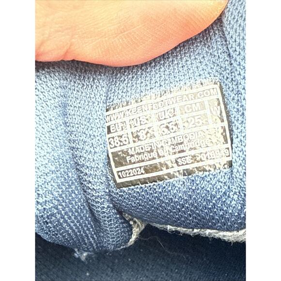 KEEN Konnectfit Waterproof Sneakers Size 8 EU 38.5 Women’s Blue Outdoor Walking - Picture 13 of 16